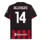 Camisolas AC Milan Reijnders 14 Equipamento Principal 25/26 Camisolas AC Milan Reijnders 14 Equipamento Principal 25/26