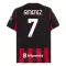 Camisolas AC Milan Santiago Gimenez 7 Equipamento Principal 25/26