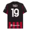 Camisolas AC Milan Theo Hernandez 19 Equipamento Principal 25/26