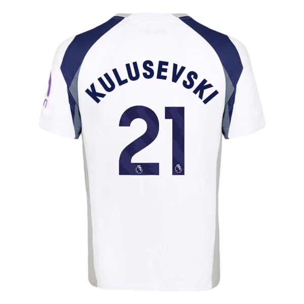 Camisolas Tottenham Hotspur Kulusevski 21 Equipamento Principal 25/26 Camisolas Tottenham Hotspur Kulusevski 21 Equipamento Principal 25/26
