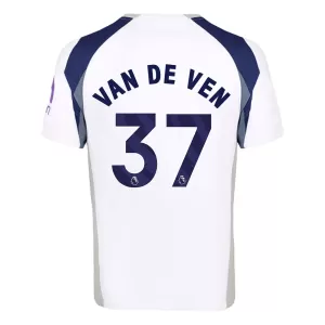 Camisolas Tottenham Hotspur Van De Ven 37 Equipamento Principal 25/26