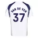 Camisolas Tottenham Hotspur Van De Ven 37 Equipamento Principal 25/26 Camisolas Tottenham Hotspur Van De Ven 37 Equipamento Principal 25/26