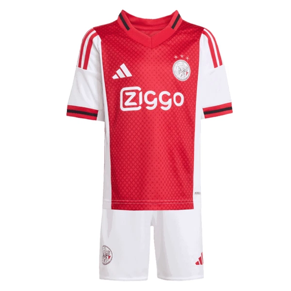Camisolas Ajax Amsterdam Criança Equipamento Principal 25/26 Camisolas Ajax Amsterdam Criança Equipamento Principal 25/26