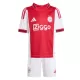 Camisolas Ajax Amsterdam Criança Equipamento Principal 25/26 Camisolas Ajax Amsterdam Criança Equipamento Principal 25/26