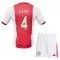 Camisolas Ajax Amsterdam Hato 4 Criança Equipamento Principal 25/26