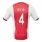 Camisolas Ajax Amsterdam Hato 4 Equipamento Principal 25/26