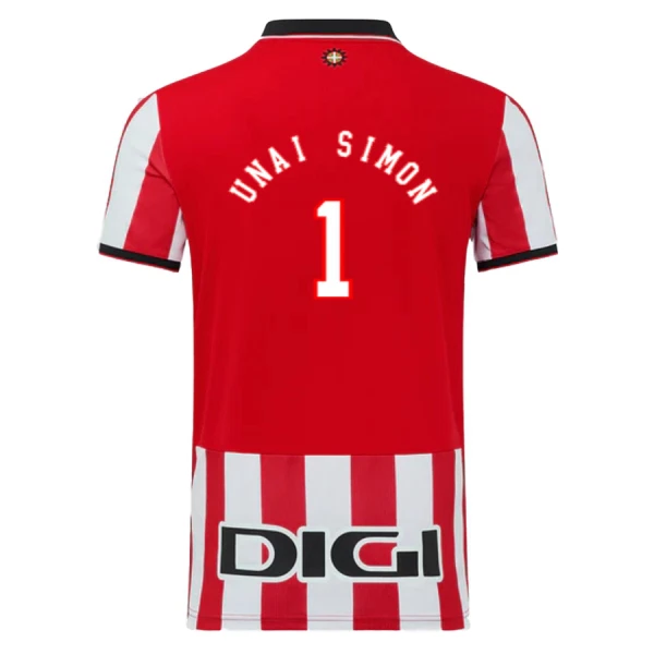 Camisolas Athletic Bilbao Unai Simon 1 Equipamento Principal 25/26 Camisolas Athletic Bilbao Unai Simon 1 Equipamento Principal 25/26