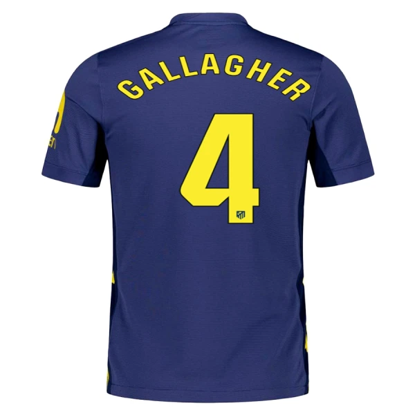 Camisolas Atlético Madrid Gallagher 4 Equipamento Alternativo 25/26 Camisolas Atlético Madrid Gallagher 4 Equipamento Alternativo 25/26