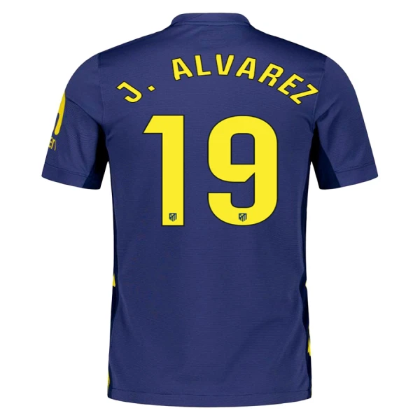 Camisolas Atlético Madrid Julián Álvarez 19 Equipamento Alternativo 25/26 Camisolas Atlético Madrid Julián Álvarez 19 Equipamento Alternativo 25/26