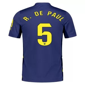Camisolas Atlético Madrid Rodrigo de Paul 5 Equipamento Alternativo 25/26 Camisolas Atlético Madrid Rodrigo de Paul 5 Equipamento Alternativo 25/26