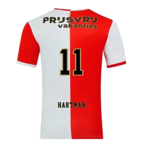 Camisolas Feyenoord Rotterdam Hartman 11 Equipamento Principal 25/26