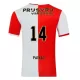 Camisolas Feyenoord Rotterdam Paixao 14 Equipamento Principal 25/26 Camisolas Feyenoord Rotterdam Paixao 14 Equipamento Principal 25/26