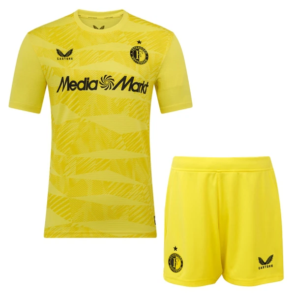 Camisolas Guarda Redes Feyenoord Rotterdam Criança 25/26 Amarelo Camisolas Guarda Redes Feyenoord Rotterdam Criança 25/26 Amarelo