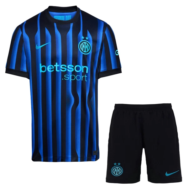 Camisolas Inter Milan Criança Equipamento Principal 25/26 Camisolas Inter Milan Criança Equipamento Principal 25/26