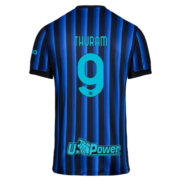 Camisolas Inter Milan Thuram 9 Equipamento Principal 25/26 Camisolas Inter Milan Thuram 9 Equipamento Principal 25/26