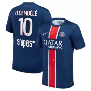 Camisolas Paris Saint-Germain 1 Star Ousmane Dembélé 10 Equipamento Principal 24/25