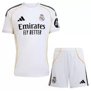 Camisolas Real Madrid Criança Equipamento Principal 25/26 Camisolas Real Madrid Criança Equipamento Principal 25/26