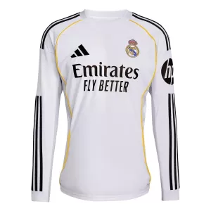 Camisolas Real Madrid Equipamento Principal 25/26 Manga Comprida Camisolas Real Madrid Equipamento Principal 25/26 Manga Comprida