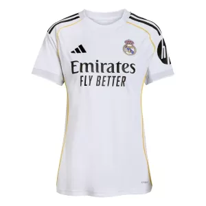 Camisolas Real Madrid Mulher Equipamento Principal 25/26 Camisolas Real Madrid Mulher Equipamento Principal 25/26