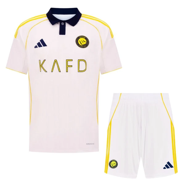 Camisolas Al-Nassr FC Criança Equipamento Terceiro 25/26 Camisolas Al-Nassr FC Criança Equipamento Terceiro 25/26