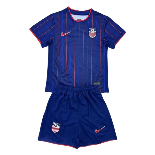 Camisolas Estados Unidos Criança Equipamento Alternativo 2025 Camisolas Estados Unidos Criança Equipamento Alternativo 2025