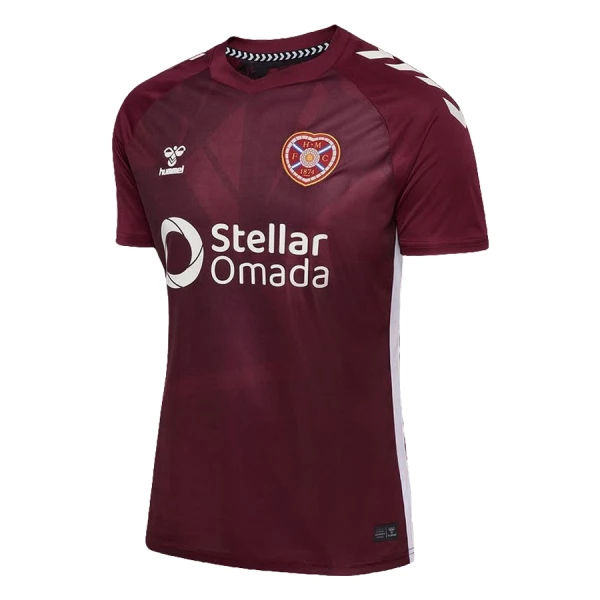 Camisolas Heart of Midlothian Equipamento Principal 25/26 Camisolas Heart of Midlothian Equipamento Principal 25/26
