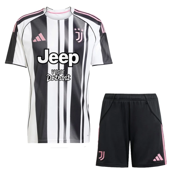 Camisolas Juventus Criança Equipamento Principal 25/26 Camisolas Juventus Criança Equipamento Principal 25/26