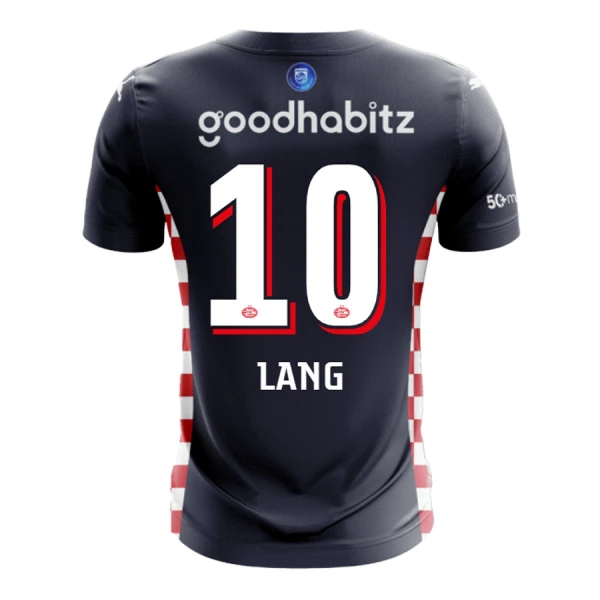 Camisolas PSV Eindhoven Lang 10 Equipamento Alternativo 25/26 Camisolas PSV Eindhoven Lang 10 Equipamento Alternativo 25/26
