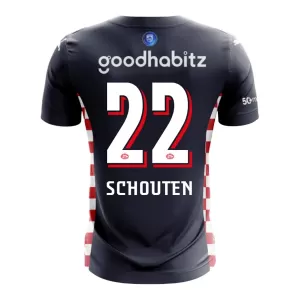 Camisolas PSV Eindhoven Schouten 22 Equipamento Alternativo 25/26