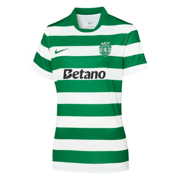 Camisolas Sporting CP Mulher Equipamento Principal 25/26 Camisolas Sporting CP Mulher Equipamento Principal 25/26
