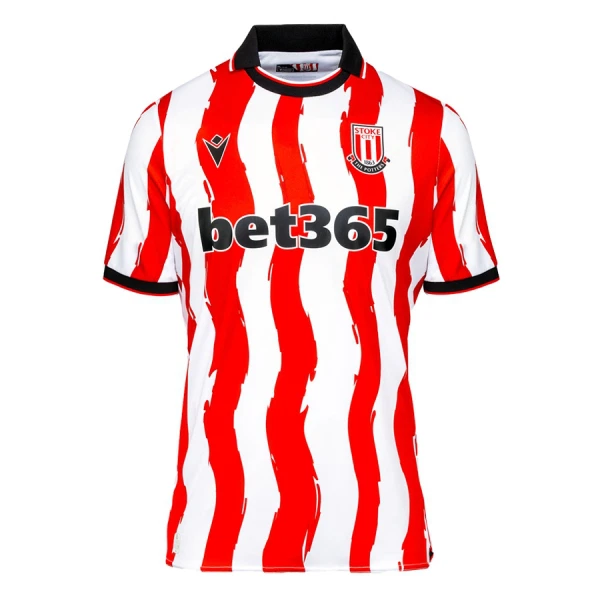 Camisolas Stoke City Equipamento Principal 25/26 Camisolas Stoke City Equipamento Principal 25/26