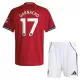 Camisolas Manchester United Garnacho 17 Criança Equipamento Principal 25/26 Camisolas Manchester United Garnacho 17 Criança Equipamento Principal 25/26