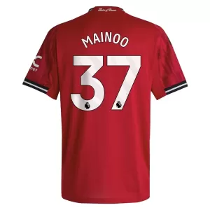 Camisolas Manchester United Mainoo 37 Equipamento Principal 25/26
