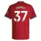 Camisolas Manchester United Mainoo 37 Equipamento Principal 25/26