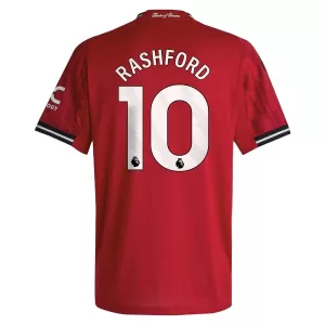 Camisolas Manchester United Marcus Rashford 10 Equipamento Principal 25/26 Camisolas Manchester United Marcus Rashford 10 Equipamento Principal 25/26