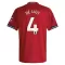 Camisolas Manchester United Matthijs de Ligt 4 Equipamento Principal 25/26
