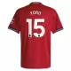 Camisolas Manchester United Yoro 15 Equipamento Principal 25/26 Camisolas Manchester United Yoro 15 Equipamento Principal 25/26