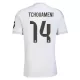 Camisolas Real Madrid Aurélien Tchouaméni 14 Equipamento Principal 25/26 Camisolas Real Madrid Aurélien Tchouaméni 14 Equipamento Principal 25/26
