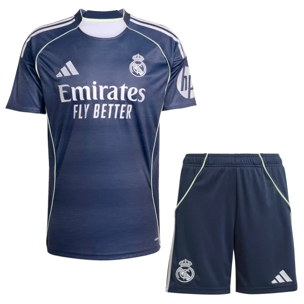 Camisolas Real Madrid Criança Equipamento Alternativo 25/26 Camisolas Real Madrid Criança Equipamento Alternativo 25/26