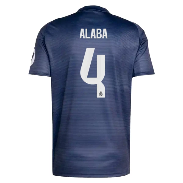 Camisolas Real Madrid David Alaba 4 Equipamento Alternativo 25/26 Camisolas Real Madrid David Alaba 4 Equipamento Alternativo 25/26