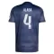 Camisolas Real Madrid David Alaba 4 Equipamento Alternativo 25/26
