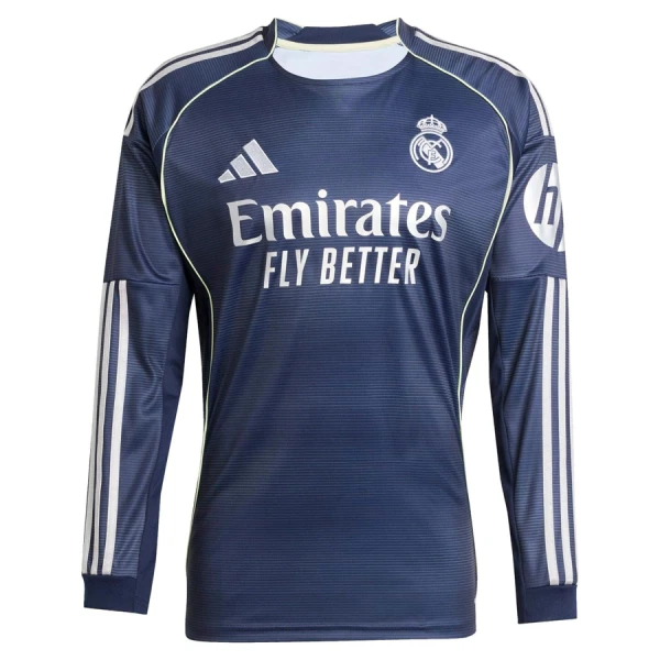 Camisolas Real Madrid Equipamento Alternativo 25/26 Manga Comprida Camisolas Real Madrid Equipamento Alternativo 25/26 Manga Comprida