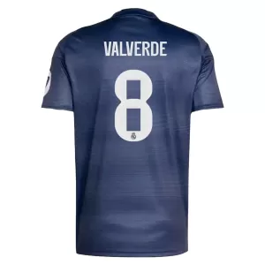 Camisolas Real Madrid Federico Valverde 8 Equipamento Alternativo 25/26 Camisolas Real Madrid Federico Valverde 8 Equipamento Alternativo 25/26