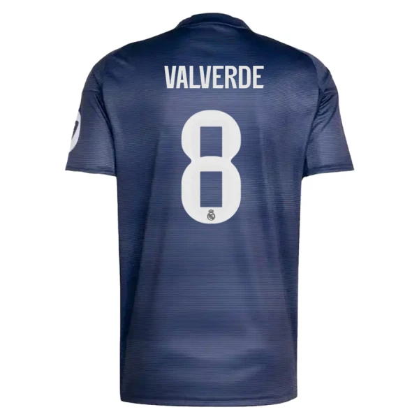 Camisolas Real Madrid Federico Valverde 8 Equipamento Alternativo 25/26 Camisolas Real Madrid Federico Valverde 8 Equipamento Alternativo 25/26