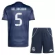 Camisolas Real Madrid Jude Bellingham 5 Criança Equipamento Alternativo 25/26 Camisolas Real Madrid Jude Bellingham 5 Criança Equipamento Alternativo 25/26