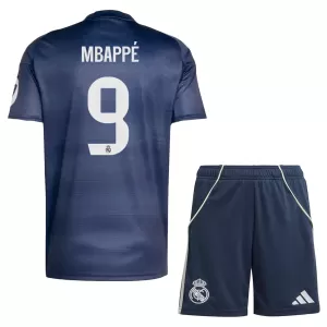 Camisolas Real Madrid Kylian Mbappé 9 Criança Equipamento Alternativo 25/26 Camisolas Real Madrid Kylian Mbappé 9 Criança Equipamento Alternativo 25/26