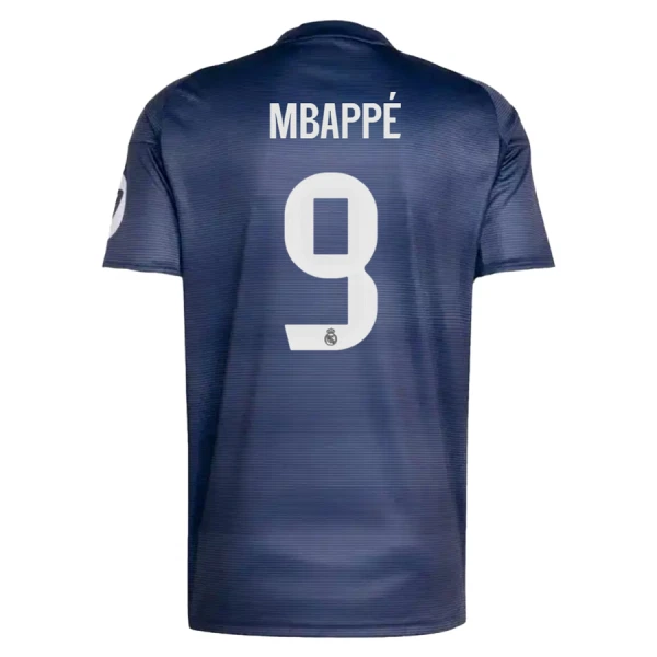 Camisolas Real Madrid Kylian Mbappé 9 Equipamento Alternativo 25/26 Camisolas Real Madrid Kylian Mbappé 9 Equipamento Alternativo 25/26