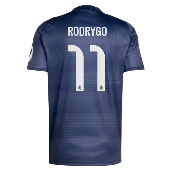 Camisolas Real Madrid Rodrygo Goes 11 Criança Equipamento Alternativo 25/26
