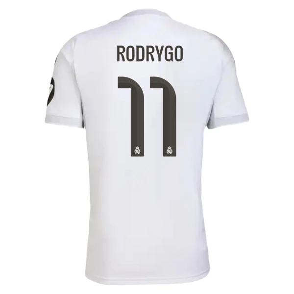 Camisolas Real Madrid Rodrygo Goes 11 Criança Equipamento Principal 25/26