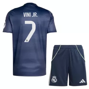 Camisolas Real Madrid Vinicius Junior 7 Criança Equipamento Alternativo 25/26 Camisolas Real Madrid Vinicius Junior 7 Criança Equipamento Alternativo 25/26